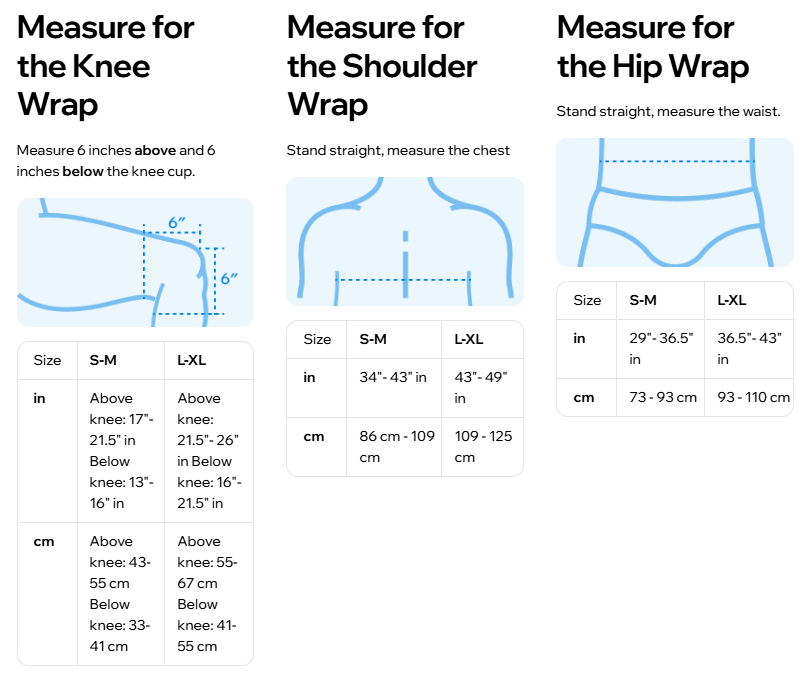 Wrap Sizing Guide